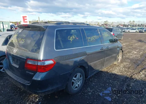2005 Honda Odyssey Ex-L z USA, uszkodzony, nr VIN 5FNRL386X5B050874